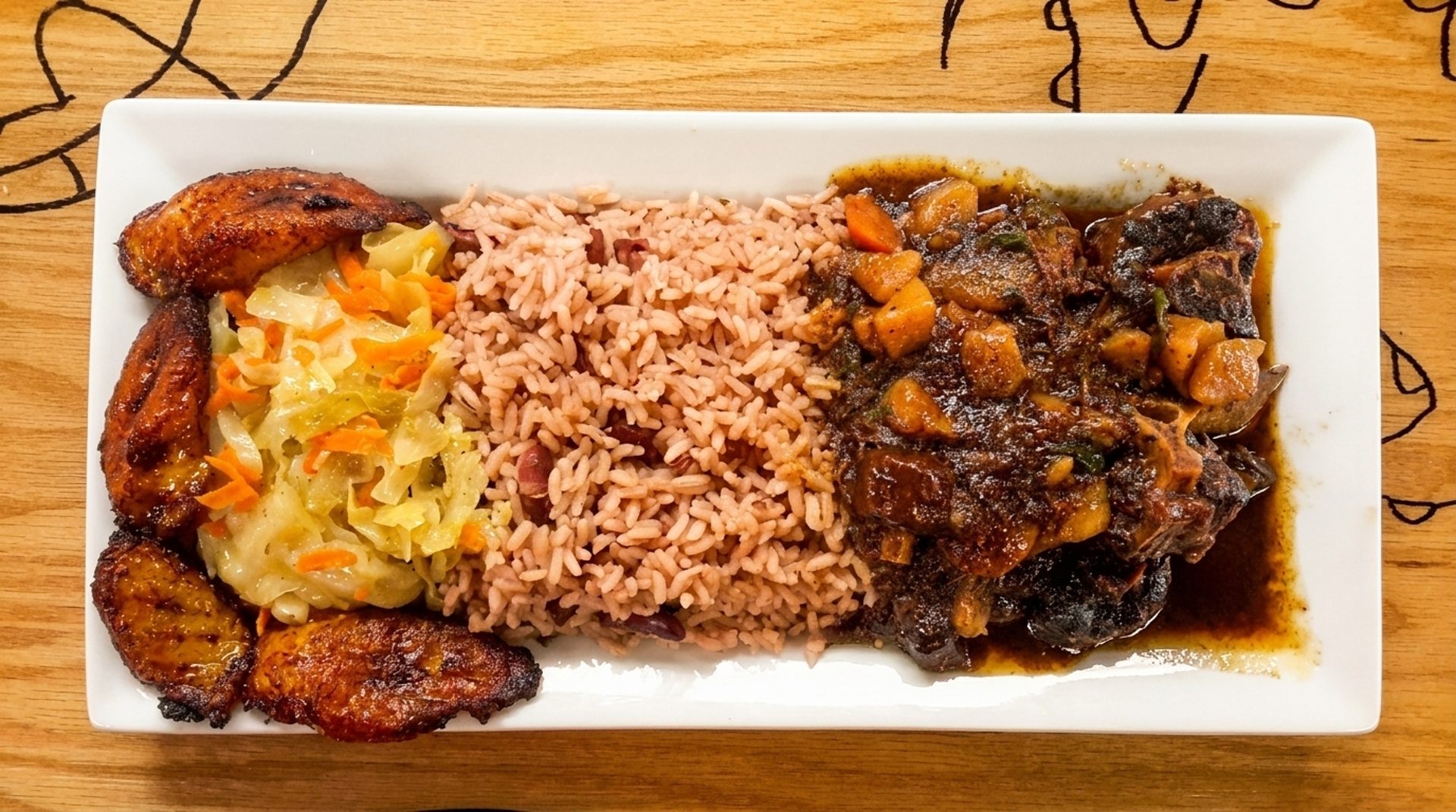 Bob Marley Chicken and Oxtail
